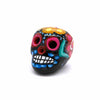Mexican Painted Skull Mini with Two Holes-Siesta Crafts
