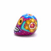Mexican Painted Skull Mini with Two Holes-Siesta Crafts