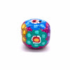 Mexican Painted Skull Mini with Two Holes-Siesta Crafts