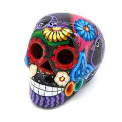 Mexican Painted Skull Medium-Siesta Crafts