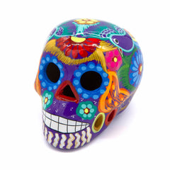 Mexican Painted Skull Medium-Siesta Crafts