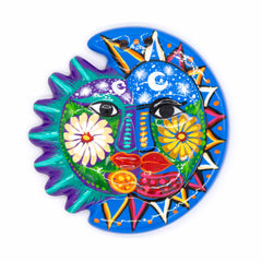 Mexican Painted Moon and Sun Small-Siesta Crafts