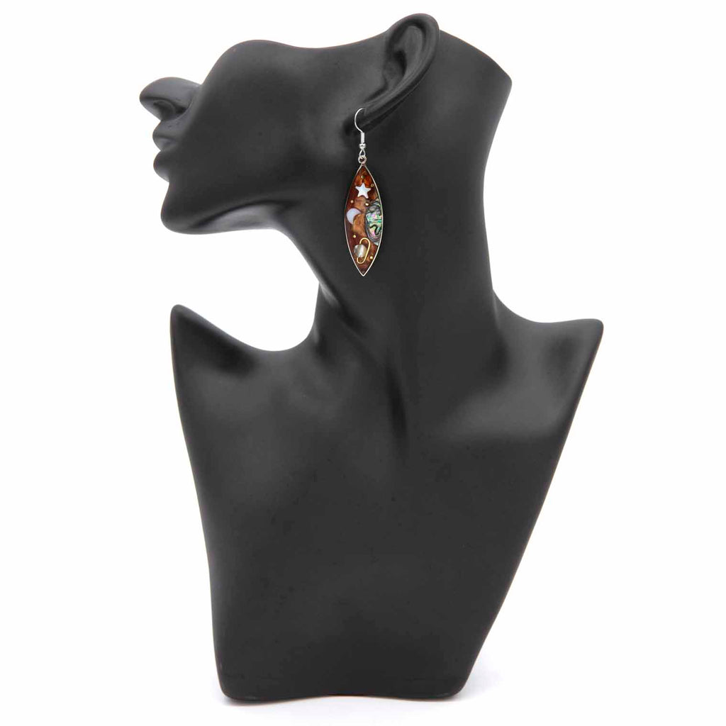 Saturno Seed Earrings-Siesta Crafts