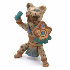 Aztec Jaguar Warrior Statue-Siesta Crafts