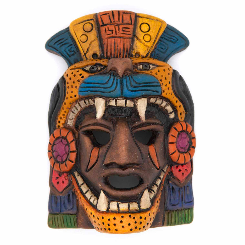 Mayan Jaguar God Mask-Central & South American-Siesta Crafts
