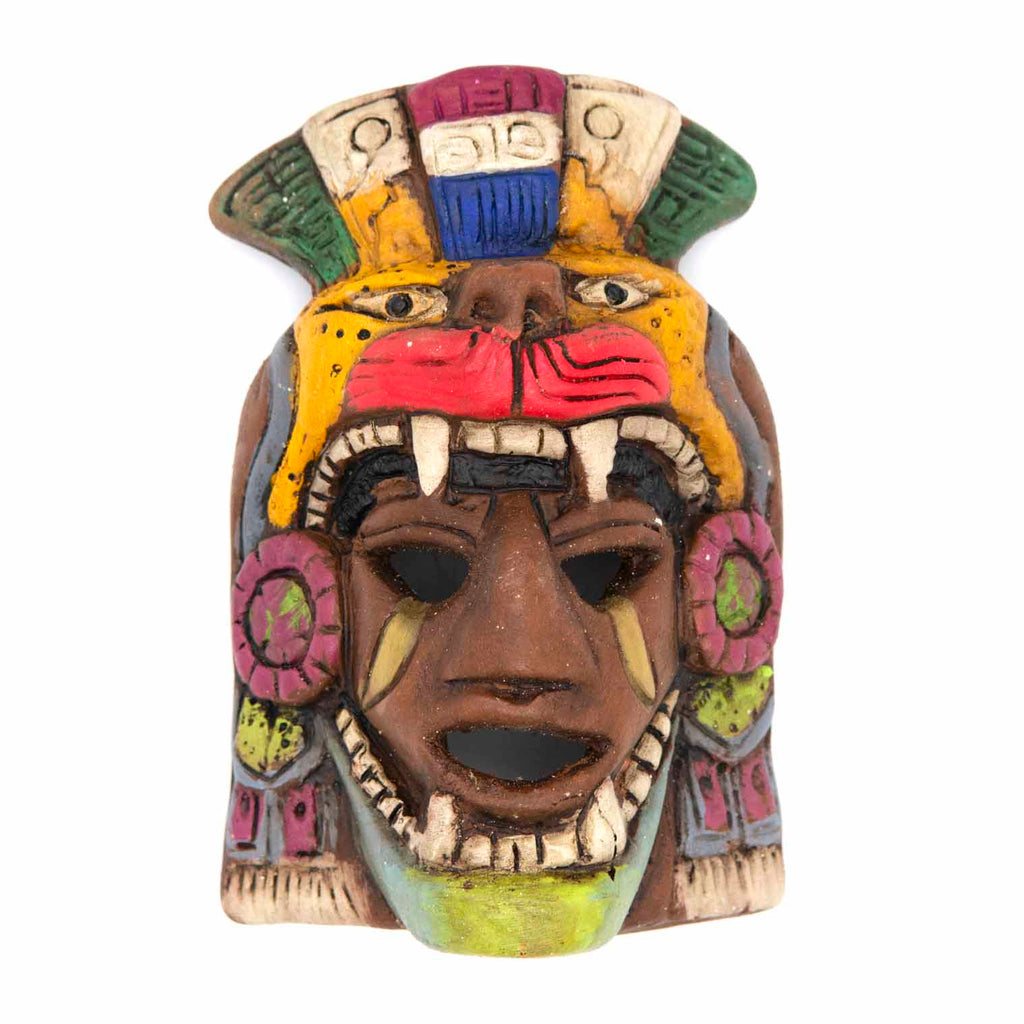 Mayan Jaguar God Mask-Siesta Crafts