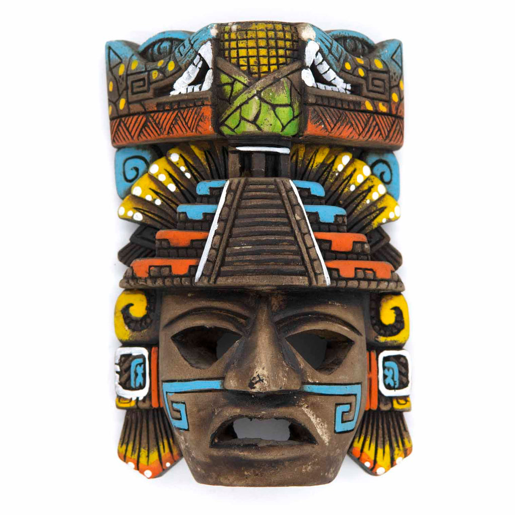 Mayan Pyramid God Mask-Central & South American-Siesta Crafts