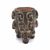 Tzompantli Skull Pot-Siesta Crafts