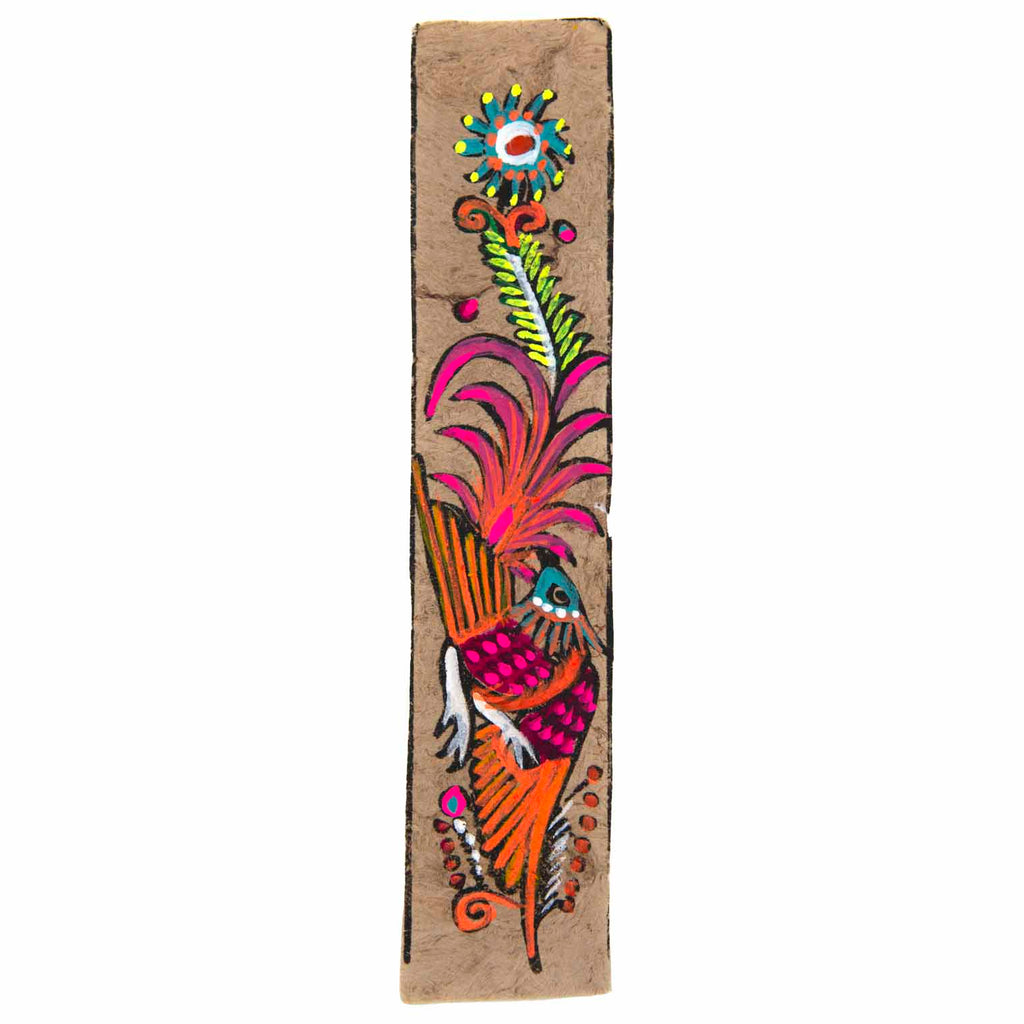 Amate Bark Painted Bookmark-Siesta Crafts