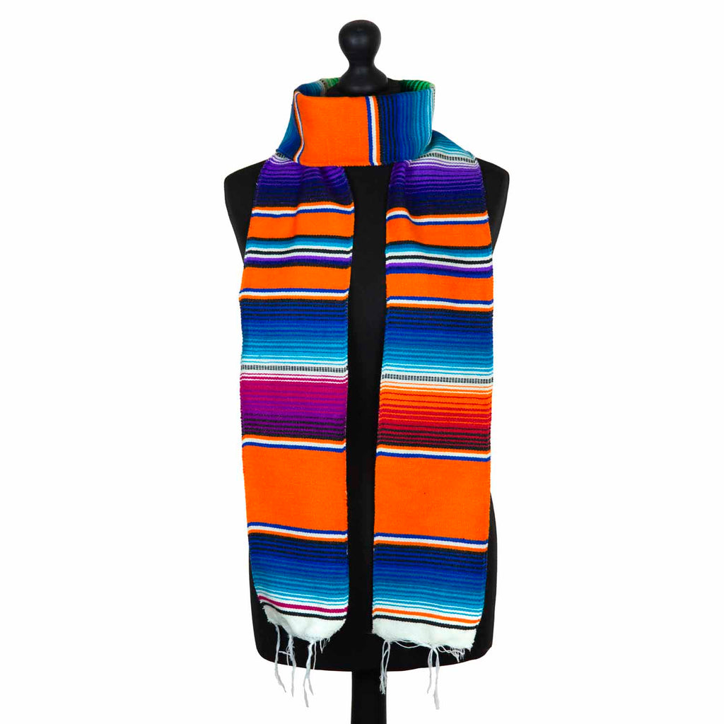 Mexican Serape Scarf-Siesta Crafts