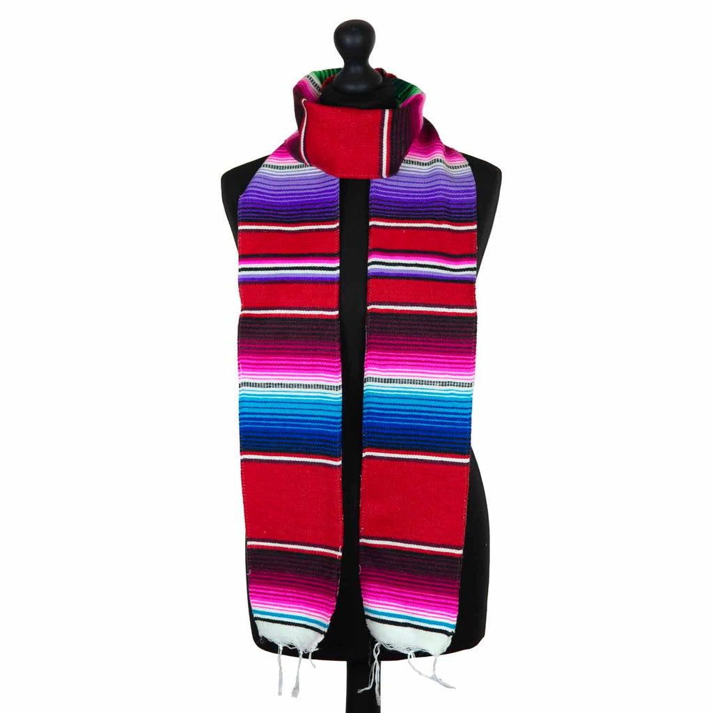 Mexican Serape Scarf-Siesta Crafts