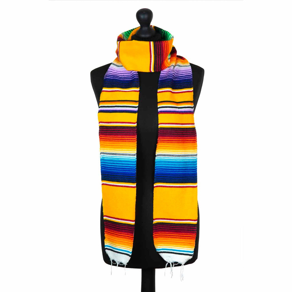Mexican Serape Scarf-Siesta Crafts