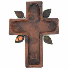 Mexican Dove Cross Ceramic-Siesta Crafts