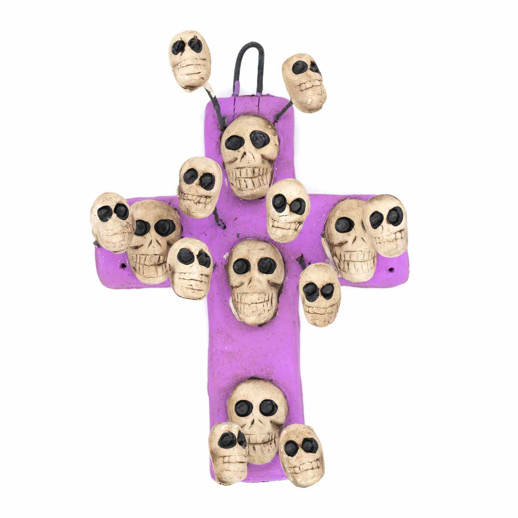 Day of The Dead Skull Crosses - 15cm-Siesta Crafts