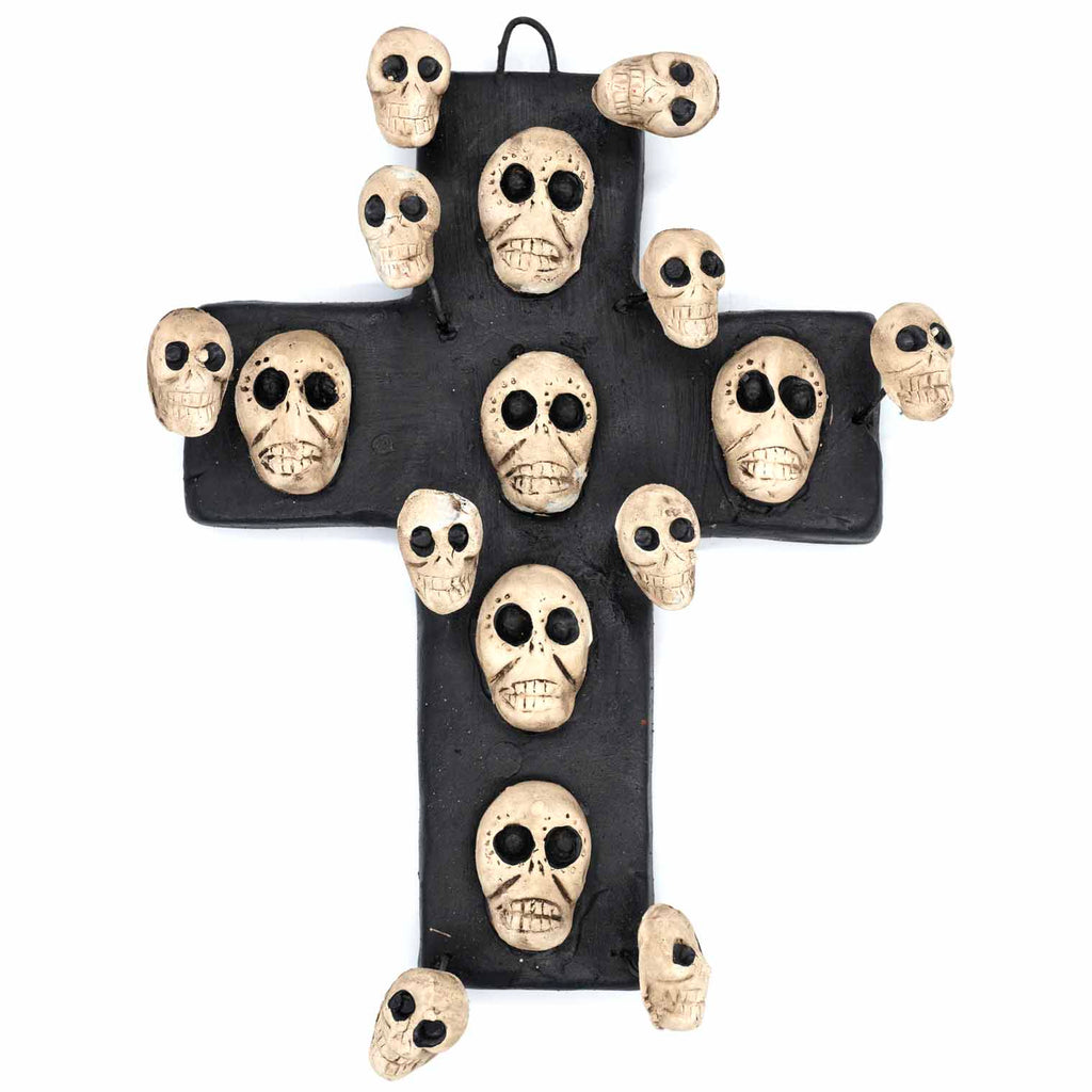 Day of The Dead Skull Crosses - 25cm-Siesta Crafts