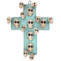 Day of The Dead Skull Crosses - 25cm-Siesta Crafts