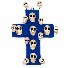 Day of The Dead Skull Crosses - 25cm-Siesta Crafts