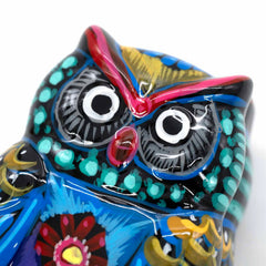 Mexican Painted Owl Trinket Box-Siesta Crafts
