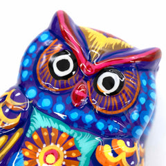 Mexican Painted Owl Trinket Box-Siesta Crafts