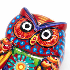 Mexican Painted Owl Trinket Box-Siesta Crafts