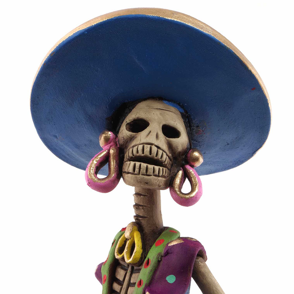 Medium Catrina Ceramic No.36-Siesta Crafts