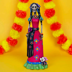 Medium Catrina Ceramic No.37-Siesta Crafts