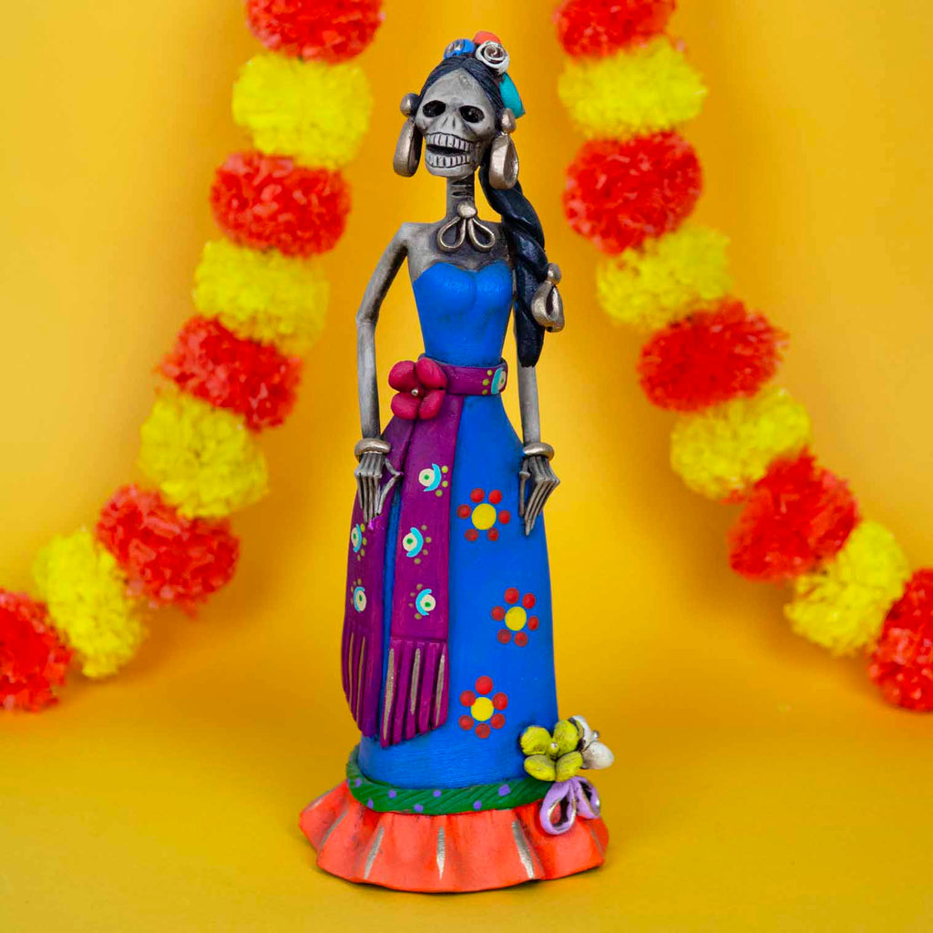 Medium Catrina Ceramic No.38-Siesta Crafts