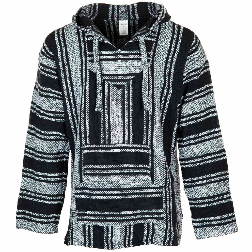 Baja Top - Black and White-Siesta Crafts