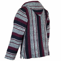 Baja Top - Maroon, Black and White-Siesta Crafts