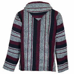 Baja Top - Maroon, Black and White-Siesta Crafts