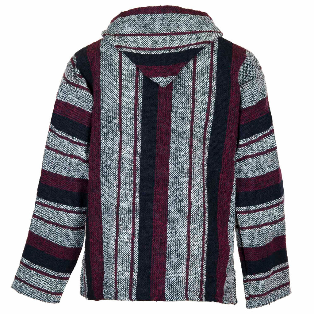 Baja Top - Maroon, Black and White-Siesta Crafts