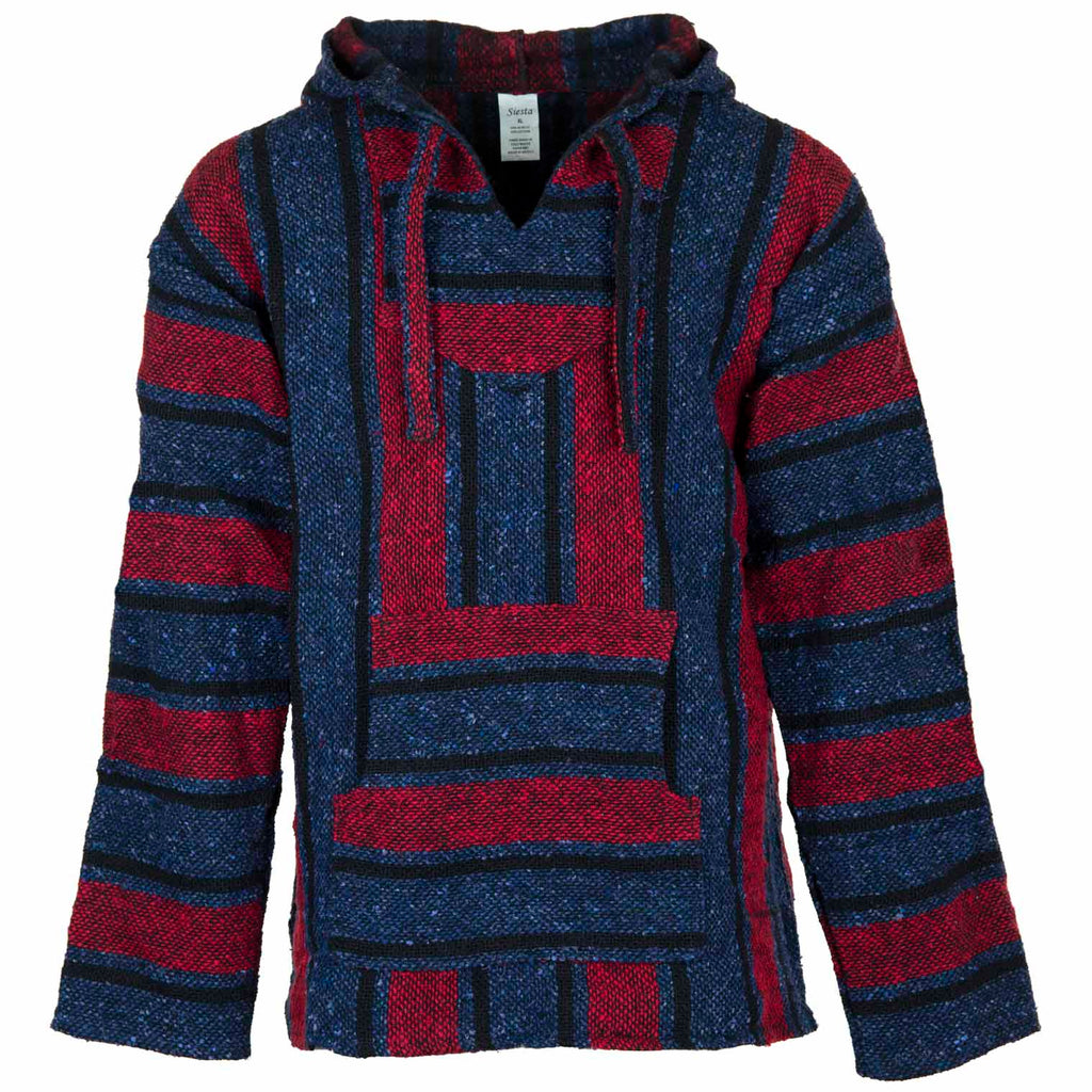 Baja Top - Red, Blue and Black-Siesta Crafts