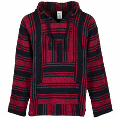 Baja Top - Red and Black-Siesta Crafts