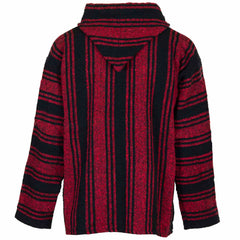 Baja Top - Red and Black-Siesta Crafts