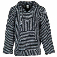 Baja Top - Thin Black and White-Siesta Crafts