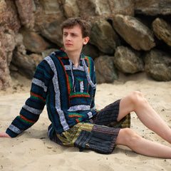 Baja Top - Vibrant Stripe-Siesta Crafts