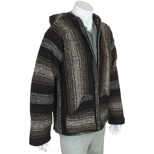 Zipped Baja Hoodie-Siesta Crafts