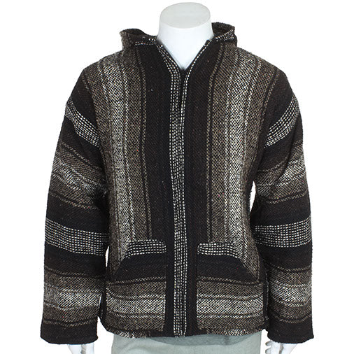 Zipped Baja Hoodie-Siesta Crafts