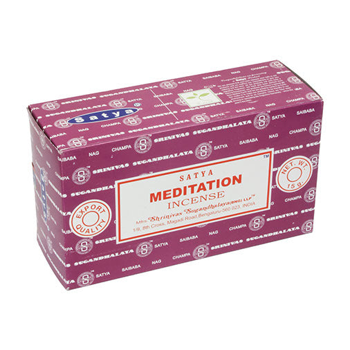 Satya Meditation Incense-Siesta Crafts