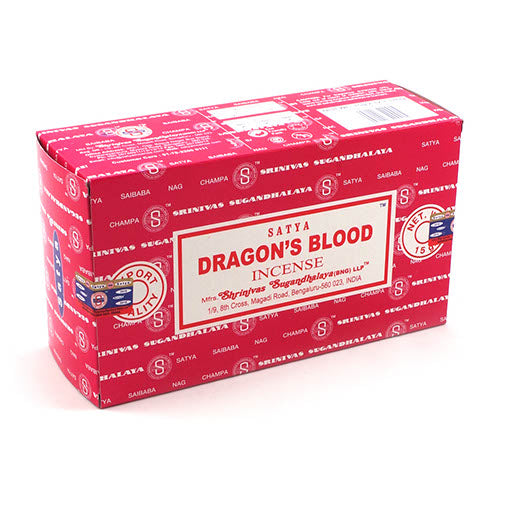 Satya Dragon's Blood Incense-Siesta Crafts