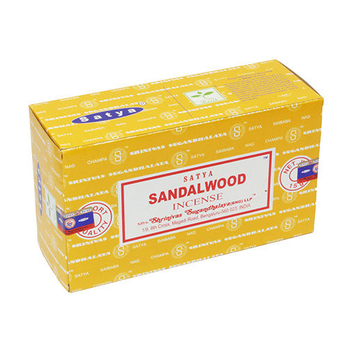 Satya Sandalwood Incense-Siesta Crafts