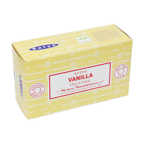 Satya Vanilla Incense-Siesta Crafts