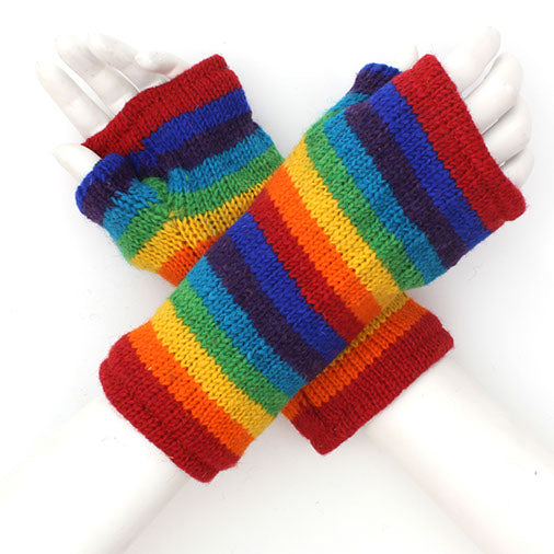 Rainbow Tube Gloves-Siesta Crafts