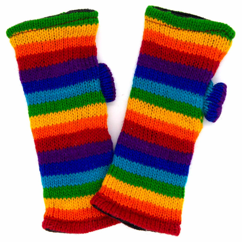 Rainbow Tube Gloves-Siesta Crafts