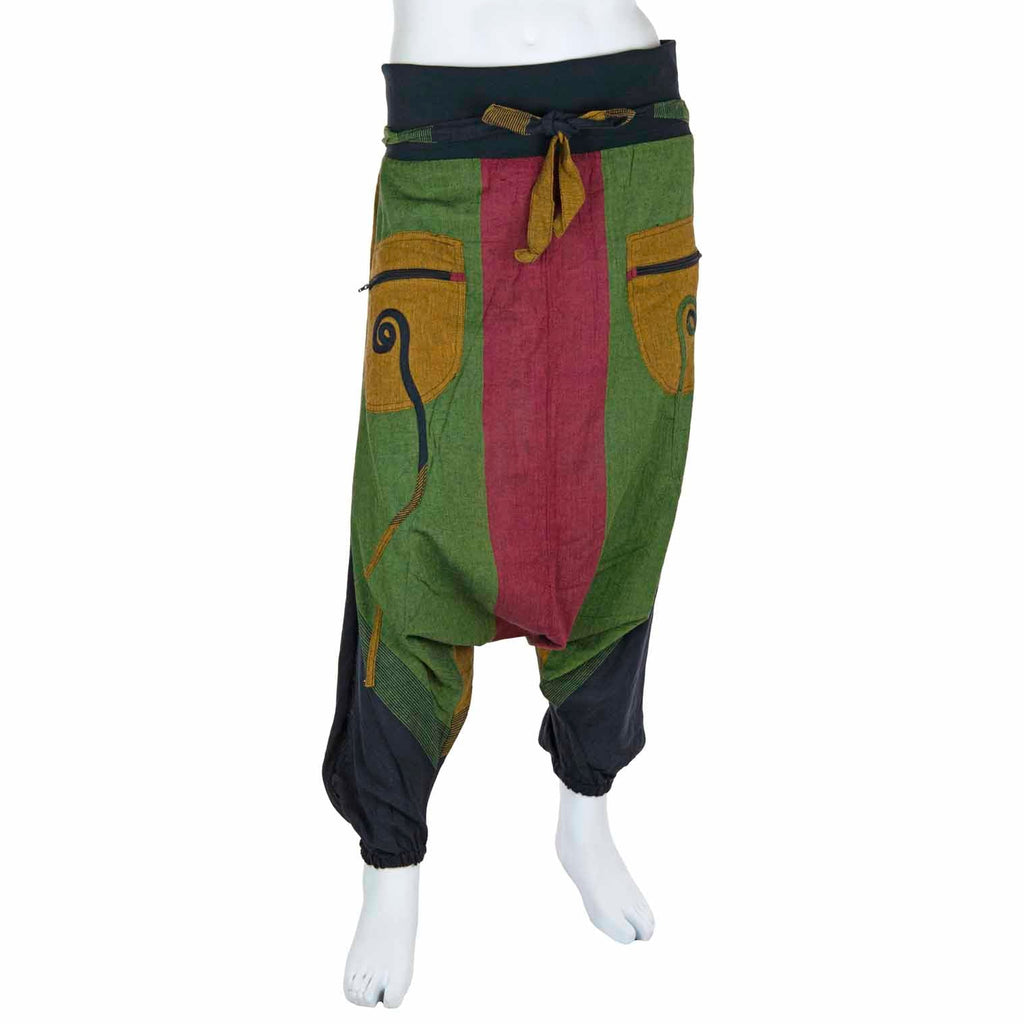 Autumnal Ali Baba Trousers-Siesta Crafts