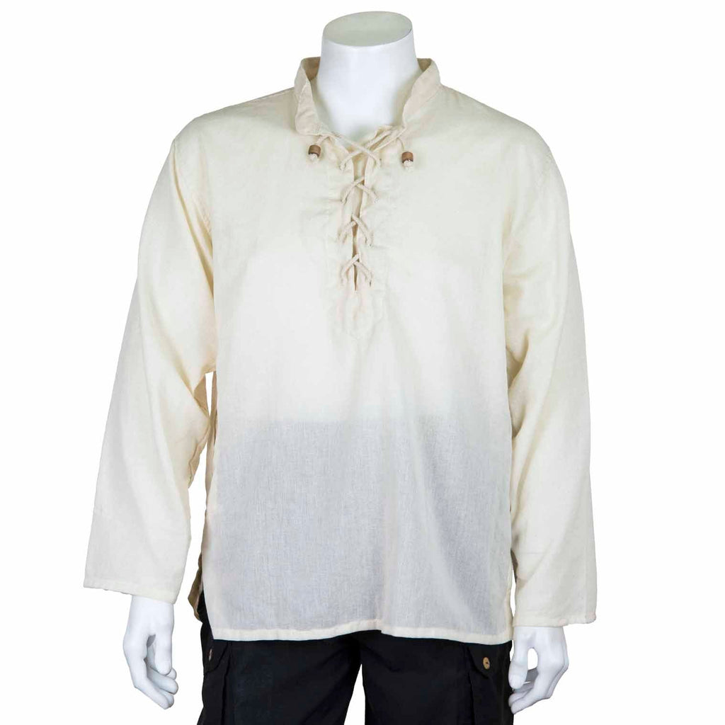 Pirate Style Lace Up Shirt-Siesta Crafts
