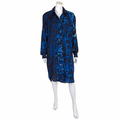 Tonal Tie Dye Shirt Dress-Siesta Crafts