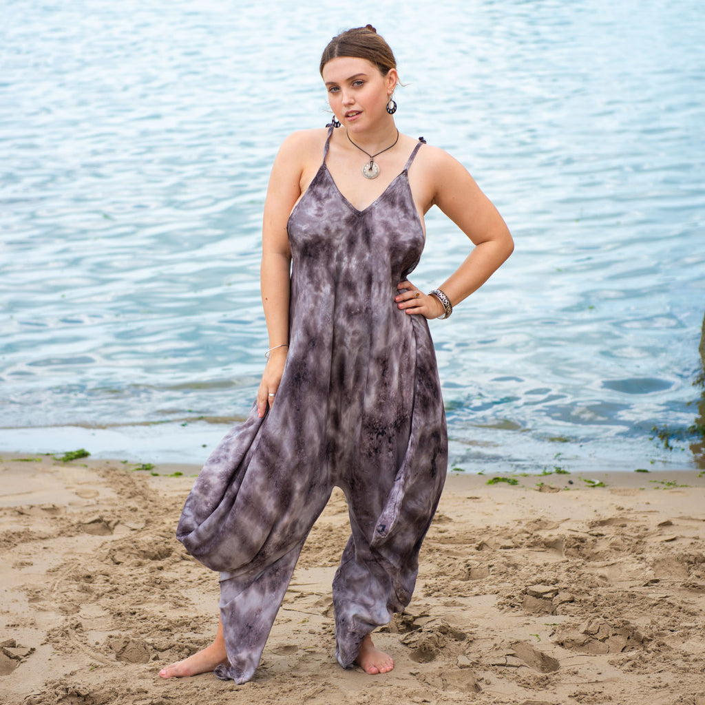 Tonal Tie Dye Jumpsuit-Siesta Crafts