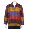 Solar Stripe Collared Kurta-Siesta Crafts