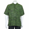 Mushroom Print Short Sleeved Kurta-Siesta Crafts